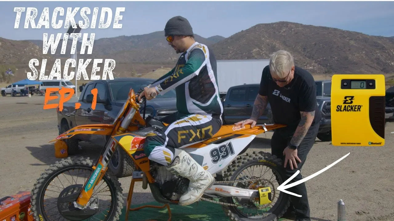 Slacker helps riders get their suspension dialed at Fox Raceway.