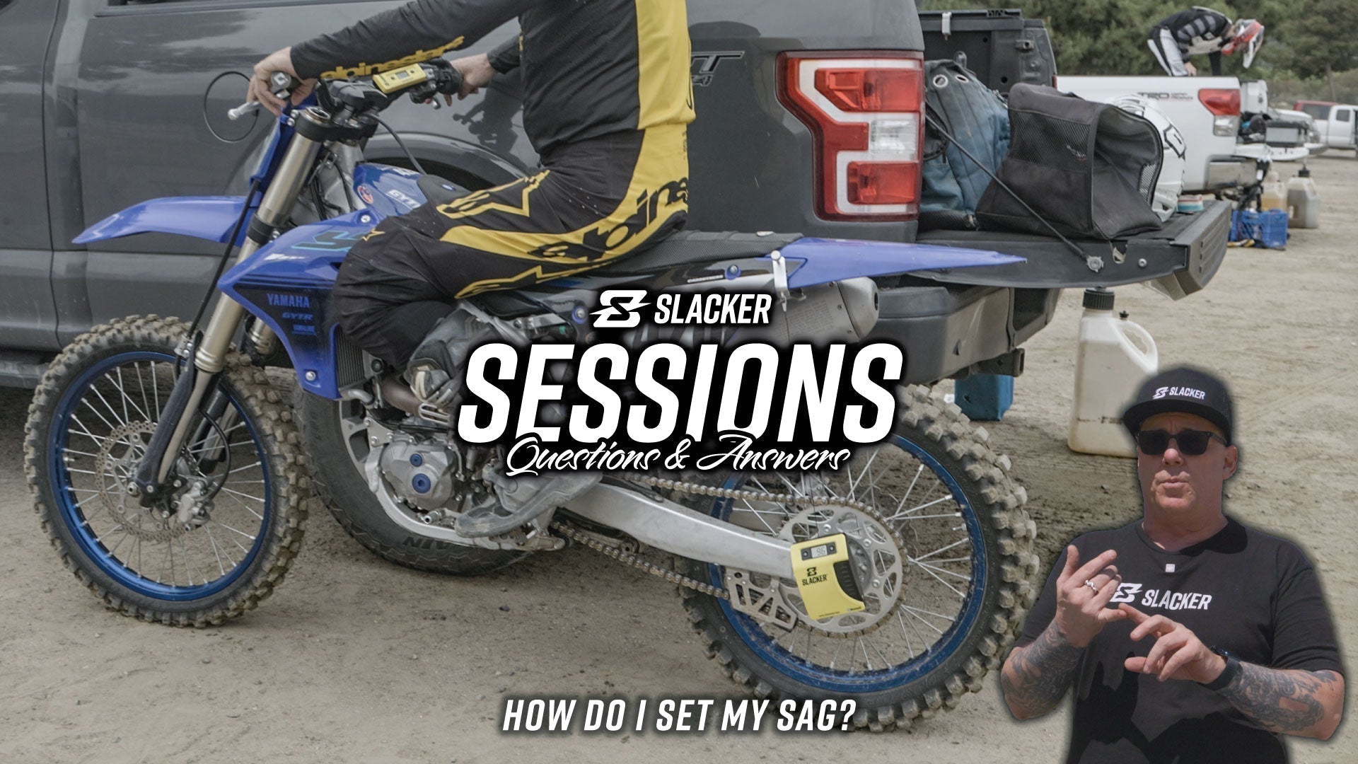 How to set sag on a dirt bike.