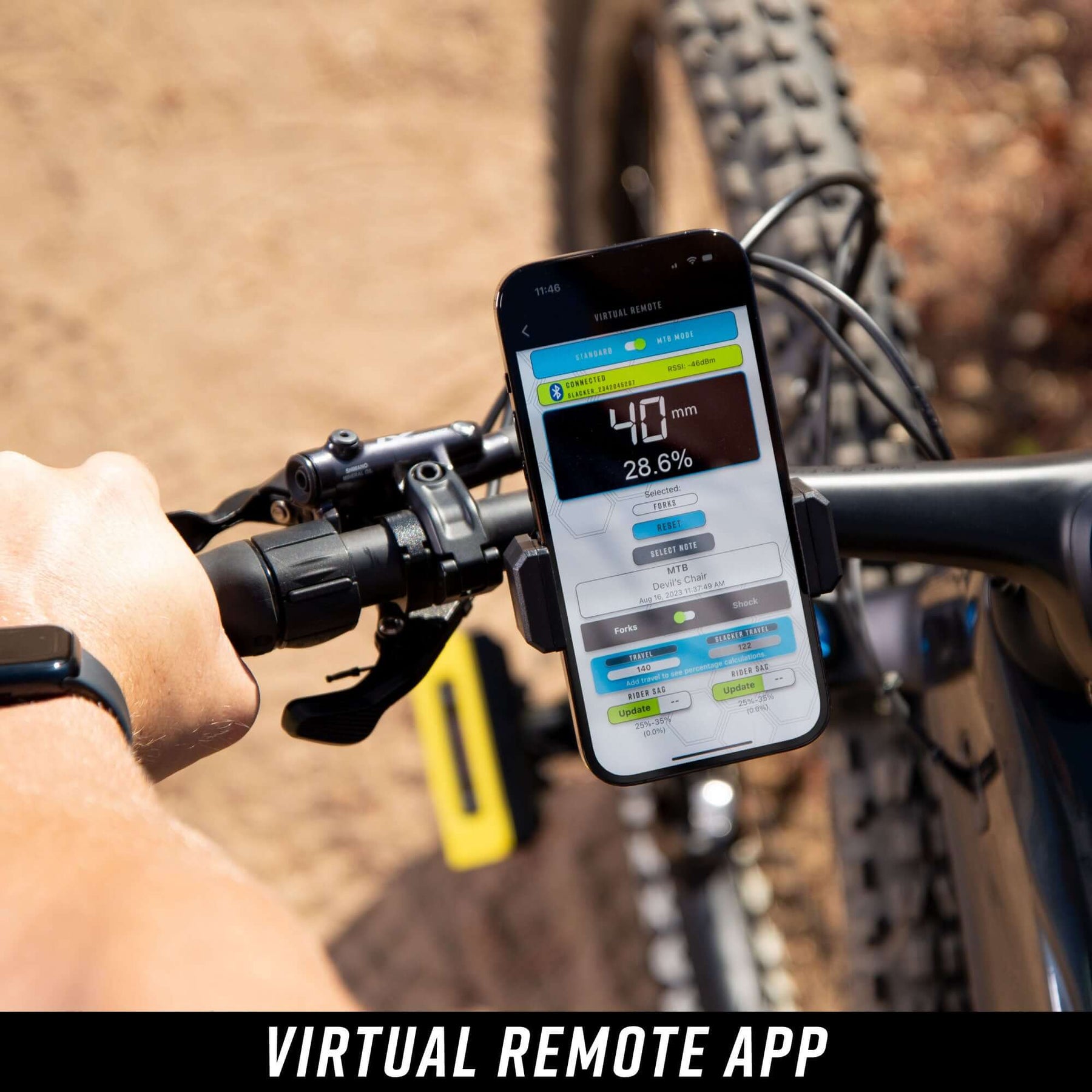 Slacker virtual remote display for MTB