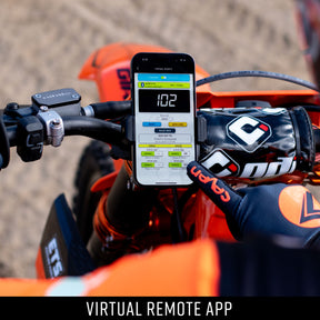 The Slacker digital suspension tuner virtual remote dimply app.