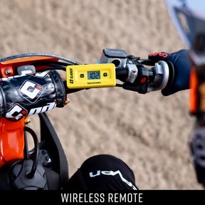  Slacker wireless remote display howing real-time sag measurements.